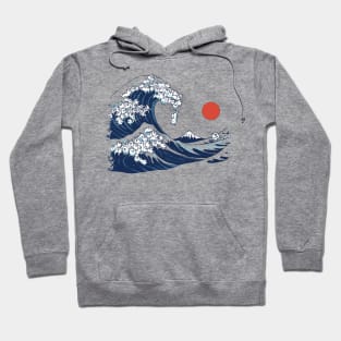 The Great Wave of Samoyed Hoodie